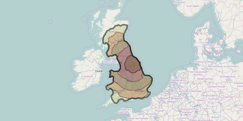 isochrone map